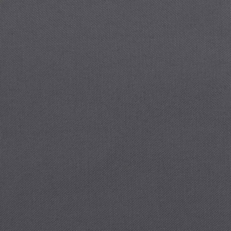 Палетна възглавница, антрацит, 50x50x12 см, текстил