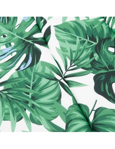 Шалте за шезлонг, на листа, 180x60x4 см, Оксфорд плат