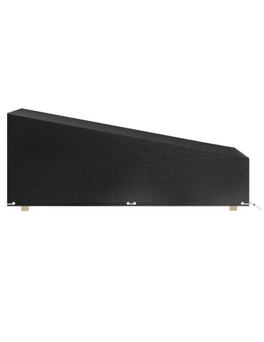 Покривало за шезлонг 12 капси 200x65x35/60 см полиетилен