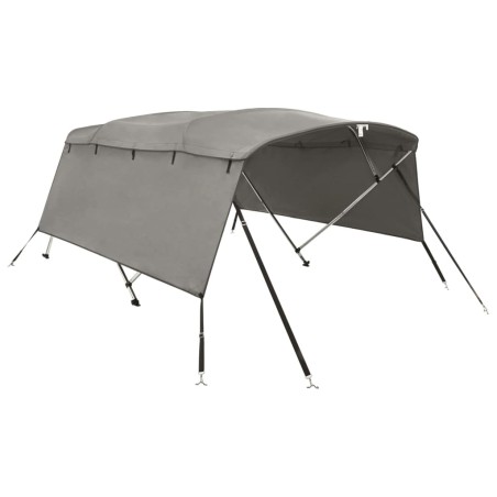 Тента за лодка с 4 дъги странични стени 243x(230-244)x137 см