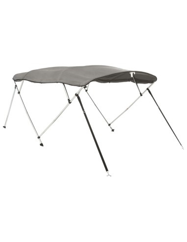 Тента за лодка с 4 дъги странични стени 243x(230-244)x137 см