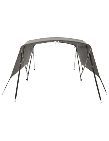 Тента за лодка с 4 дъги странични стени 243x(230-244)x137 см