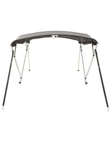 Тента за лодка с 4 дъги странични стени 243x(230-244)x137 см