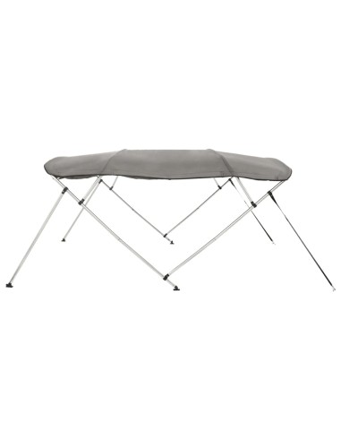 Тента за лодка с 4 дъги странични стени 243x(230-244)x137 см