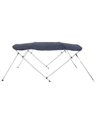 Тента за лодка с 4 дъги странични стени 243x(230-244)x137 см