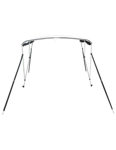 Тента за лодка с 3 дъги мрежести страници 183x(137-152)x137 см