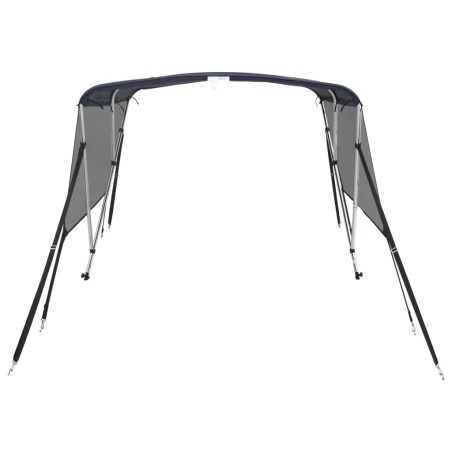Тента за лодка с 3 дъги мрежести страници 183x(170-182)x137 см