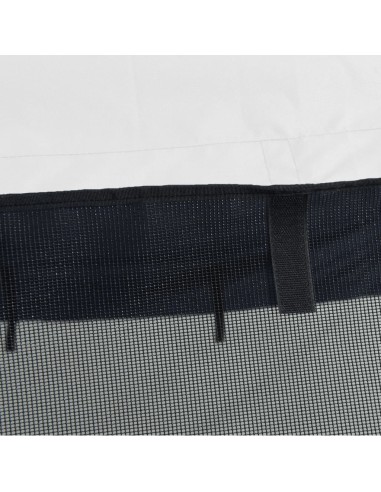 Тента за лодка с 4 дъги мрежести страници 243x(200-213)x137 см