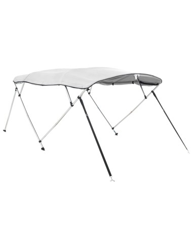Тента за лодка с 4 дъги странични стени 243x(230-244)x137 см