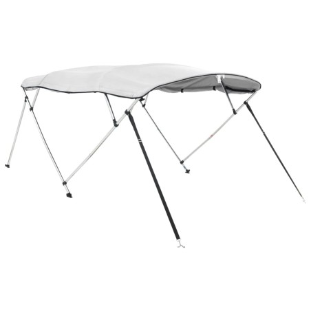 Тента за лодка с 4 дъги странични стени 243x(230-244)x137 см