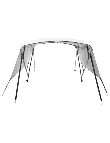 Тента за лодка с 4 дъги странични стени 243x(230-244)x137 см