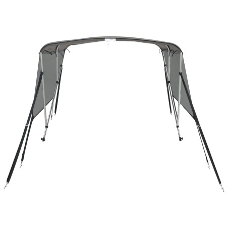 Тента за лодка с 3 дъги мрежести страници 183x(170-182)x137 см