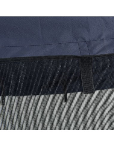 Тента за лодка с 4 дъги мрежести страници 243x(230-244)x137 см