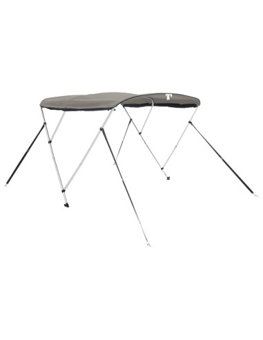 Тента за лодка с 3 дъги мрежести страници 183x(154-167)x137 см