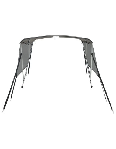Тента за лодка с 3 дъги мрежести страници 183x(154-167)x137 см