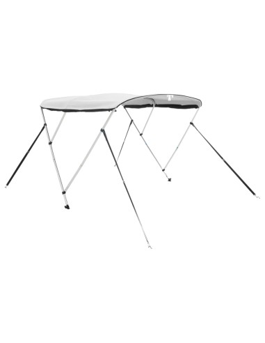 Тента за лодка с 3 дъги мрежести страници 183x(154-167)x137 см