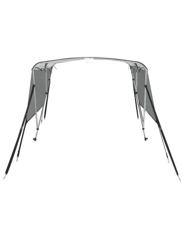 Тента за лодка с 3 дъги мрежести страници 183x(154-167)x137 см