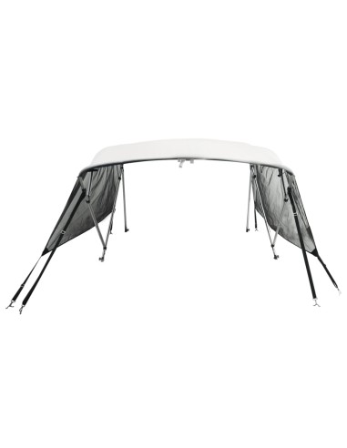 Тента за лодка с 4 дъги мрежести страници 243x(230-244)x137 см