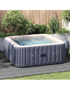 Покривало за дъното на басейна Светлосиво 274 x 274 см