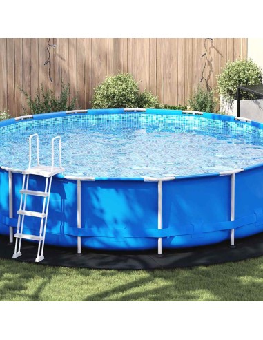 Покривало за дъното на басейна Черно Ø 550 см