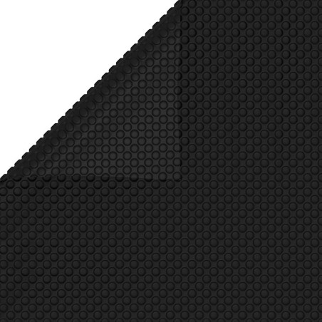 Покривало за басейн 10 x 5 м, черен полиетилен