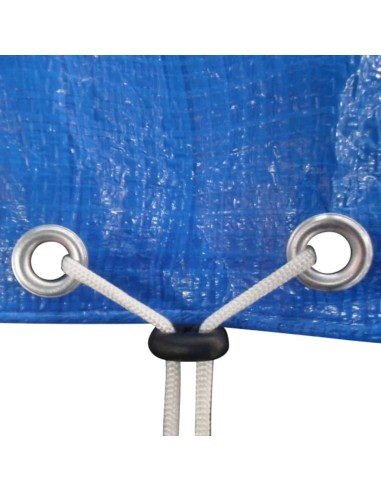 Покривало за басейн PE правоъгълно 90 г/м² 394x207 см