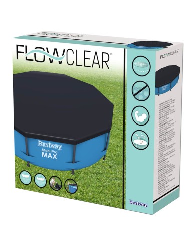 Bestway Покривало за басейн Flowclear, 305 см