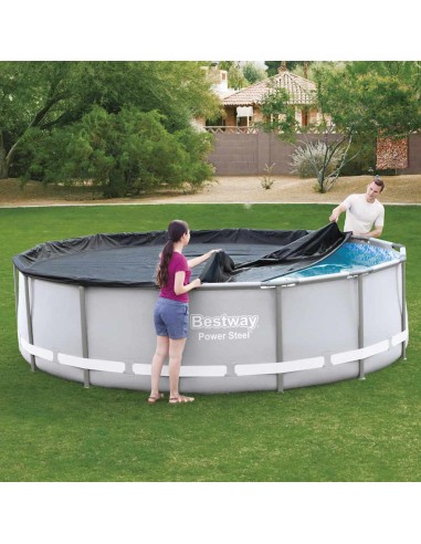 Bestway Покривало за басейн Flowclear, 427 см