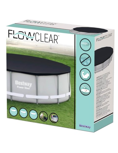 Bestway Покривало за басейн Flowclear, 427 см