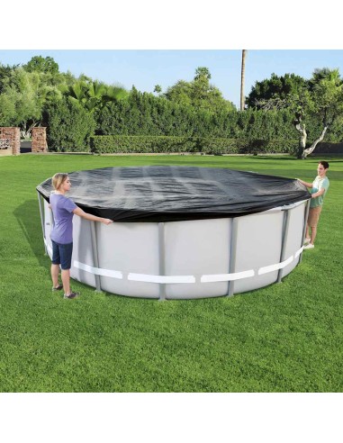 Bestway Покривало за басейн Flowclear, 488 см