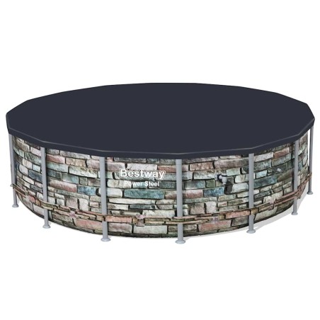 Bestway Покривало за басейн Flowclear, 488 см