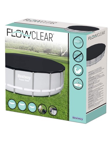 Bestway Покривало за басейн Flowclear, 488 см