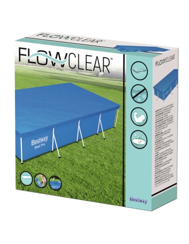 Bestway Покривало за басейн Flowclear, 400x211 см