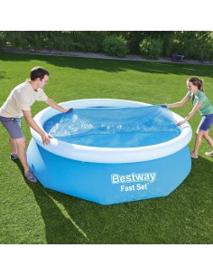 Bestway Соларно покривало за басейн Flowclear, 305 см