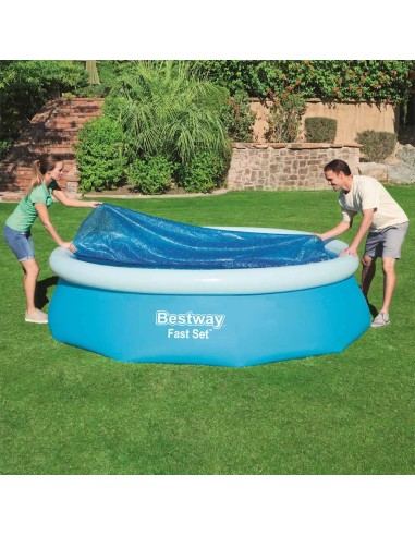 Bestway Соларно покривало за басейн Flowclear, 305 см