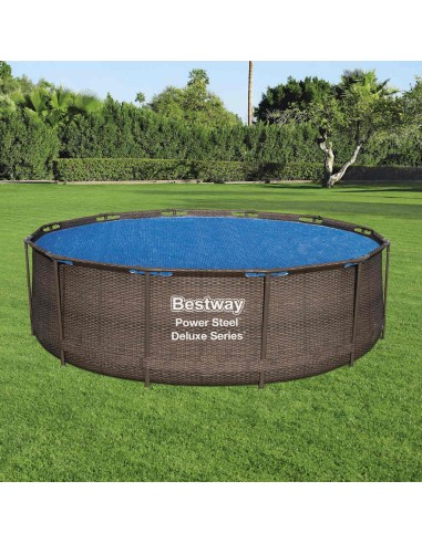 Bestway Соларно покривало за басейн Flowclear, 356 см