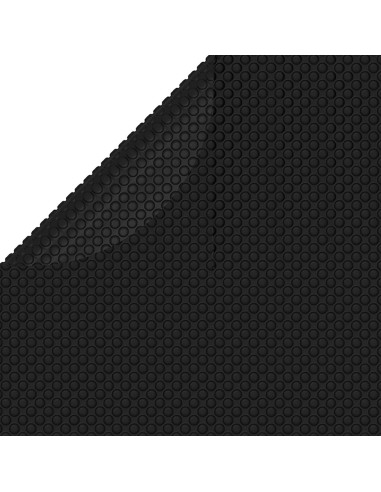 Покривало за басейн, черно, 417 см, PE