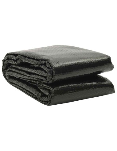 Покривало за басейн, черно, 260x160 см, PE