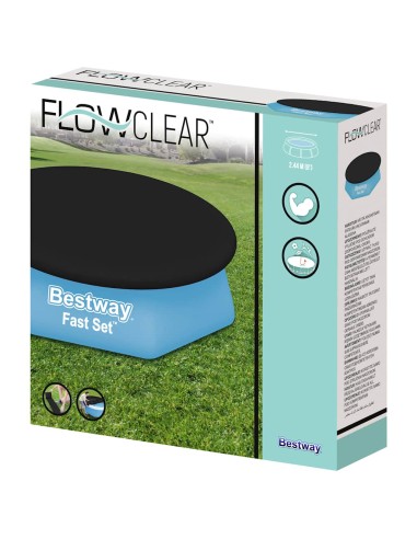 Bestway Flowclear Покривало за басейн Fast Set, 240 см