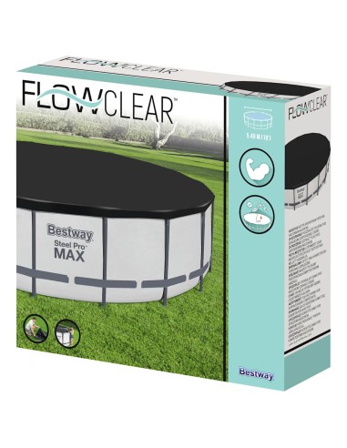 Bestway Flowclear Покривало за басейн Fast Set, 555 см