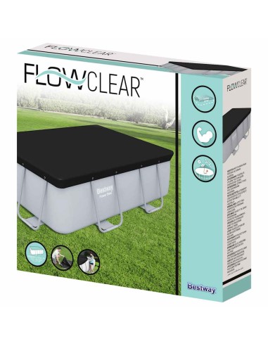 Bestway Покривало за басейн Flowclear, 269x179 см