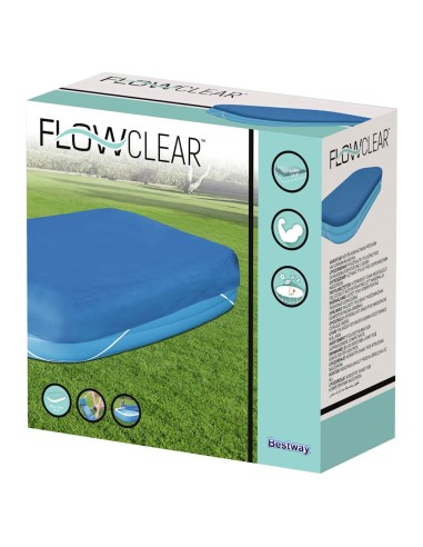Bestway Покривало за басейн Flowclear, 305x183x56 см