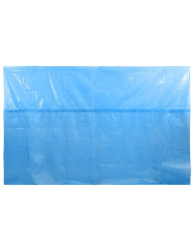 Правоъгълно покривало за басейн, 1000x600 см, PE, синьо