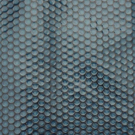 Плаващо соларно покривало за басейн, PE, 527 см, черно и синьо