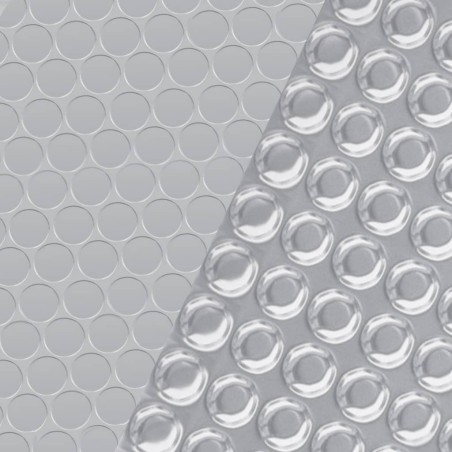 Покривало за басейн, сребристо, 455 см, PE