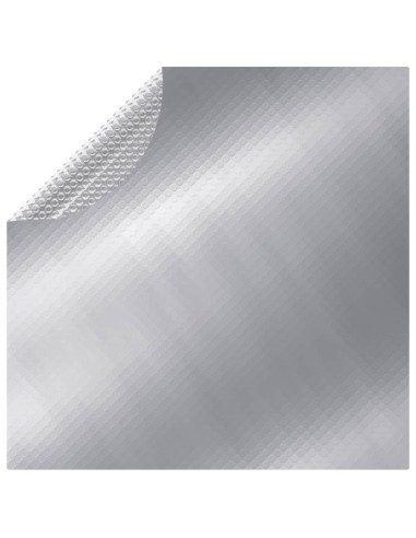 Покривало за басейн, сребристо, 549 см, PE