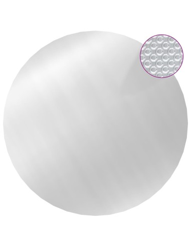 Покривало за басейн, сребристо, 549 см, PE