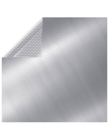 Покривало за басейн, сребристо, 450x220 см, PE