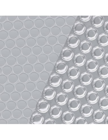 Правоъгълно покривало за басейн 600x400 см PE сребристо