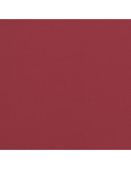 Шалте за шезлонг, виненочервено, 186x58x4 см, Оксфорд плат